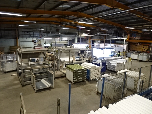 Paco-Colman &Kirschner Roll goods packing machine