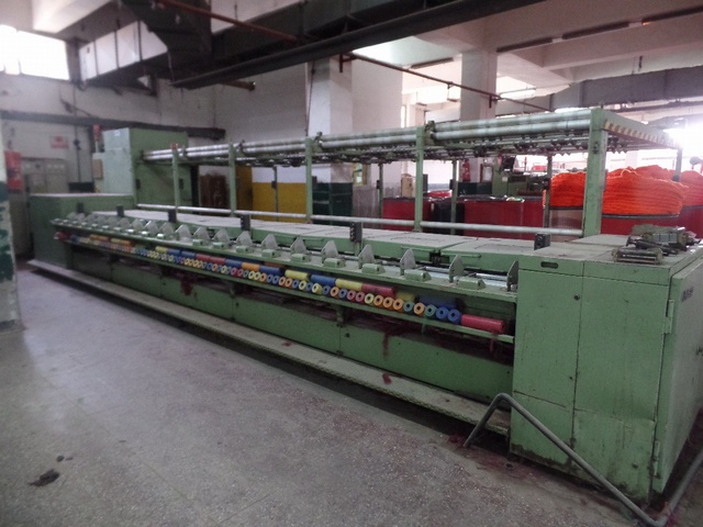 NSC Schlumberger FM8N Horizontal rubbing frame  20 spindles Year 1996 (Ref. 14082B)