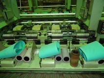 NSC Schlumberger FM8N Horizontal rubbing frame  20 spindles Year 1996 (Ref. 14082B)