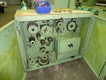 NSC Schlumberger FM8N Horizontal rubbing frame  20 spindles Year 1996 (Ref. 14082B)